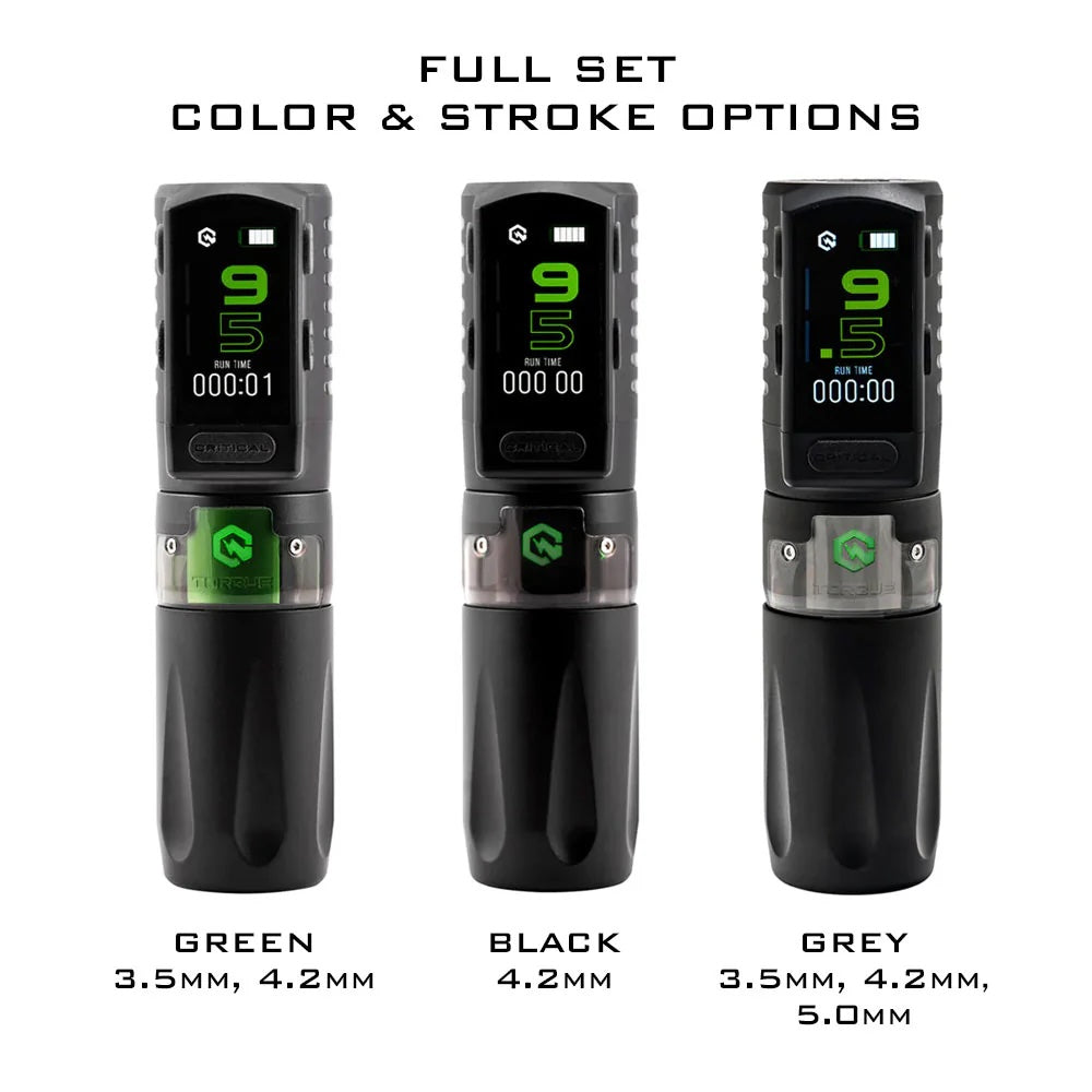 Critical Torque Wireless Tattoo Machine - Full Set