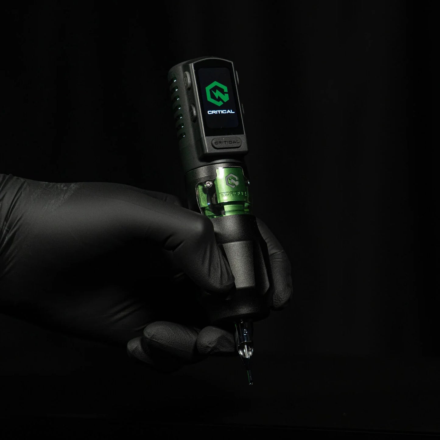 Critical Aluminum Grip Black - 40MM