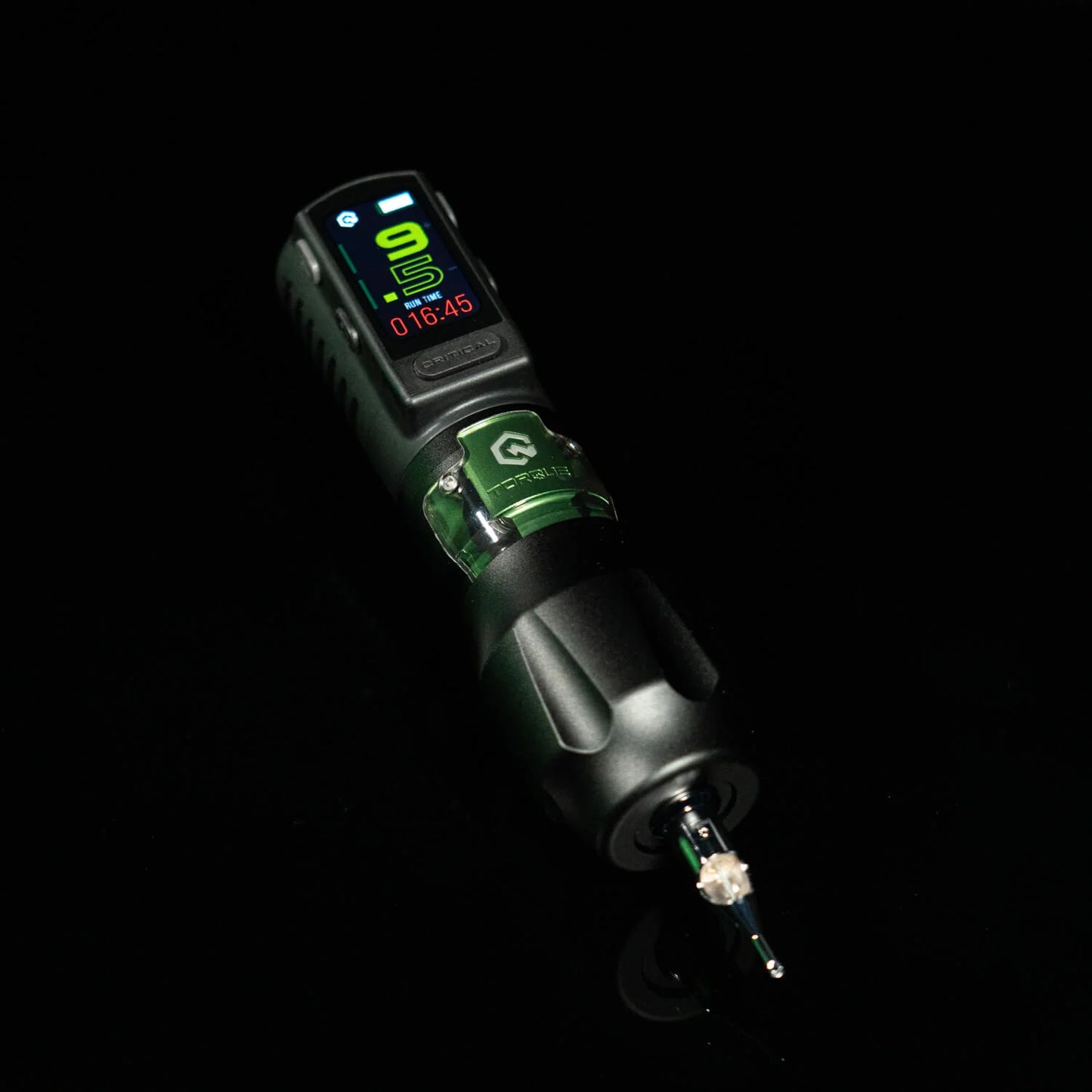 Critical Aluminum Grip Black - 40MM
