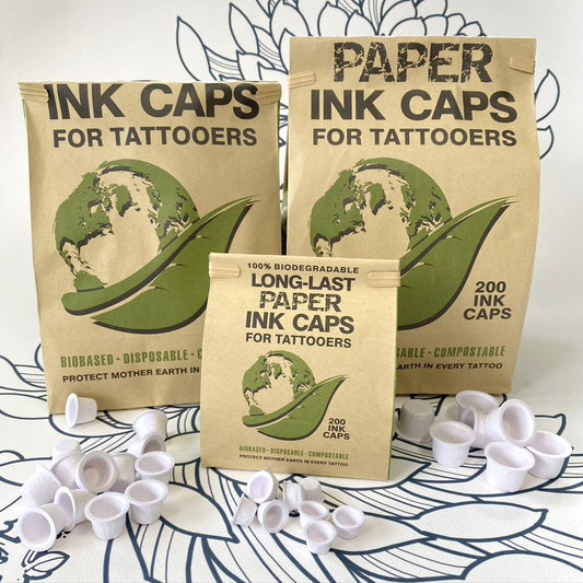 AB Biodegradable Paper Caps 200pcs